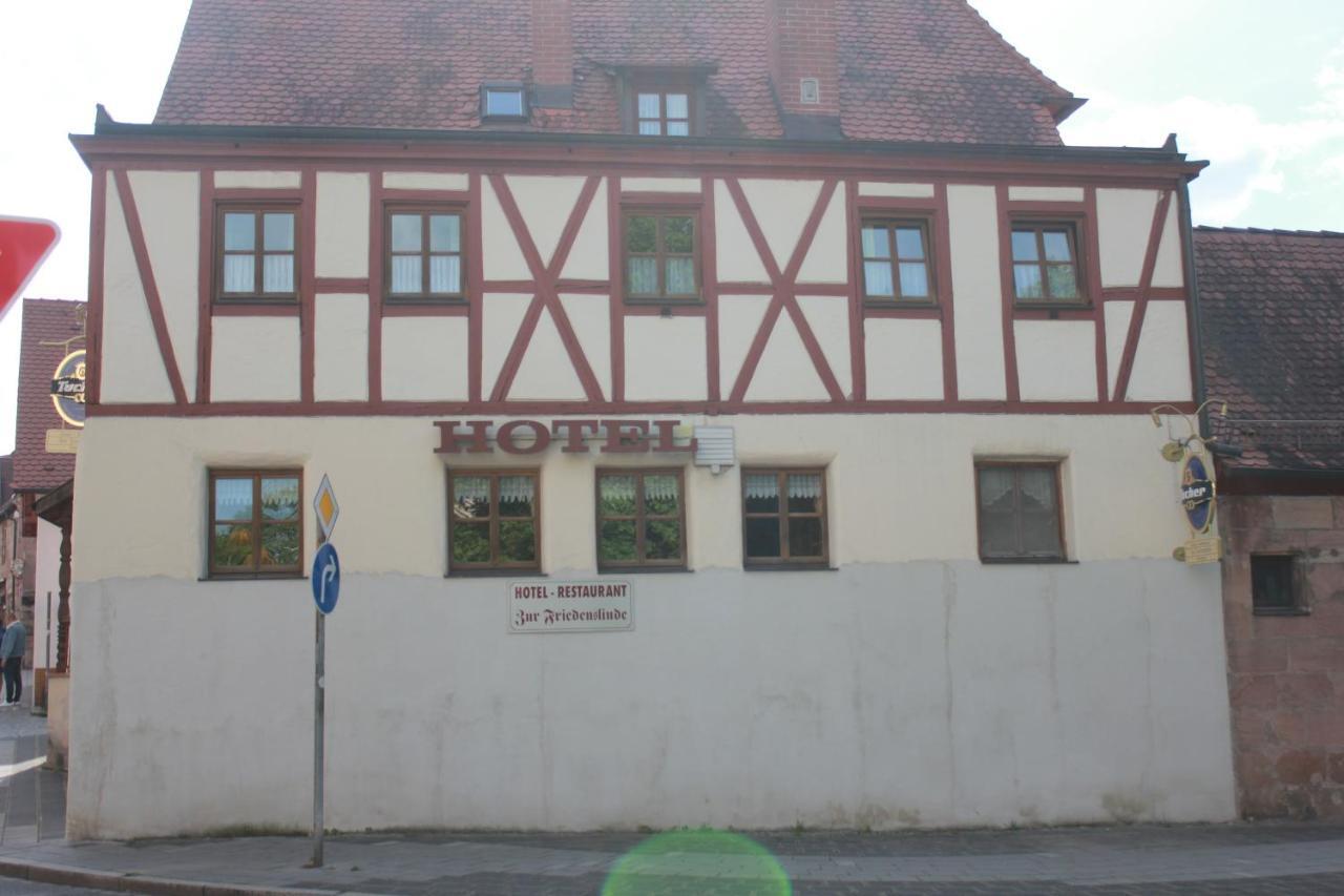 Hotel Zur Friedenslinde Nuremberg Extérieur photo
